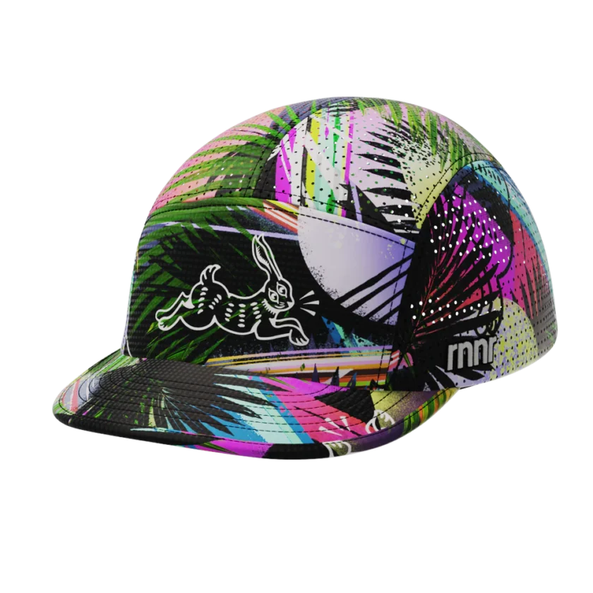 rnnr_Pacer_NeonJungle_Frontperformance_comfortable_running_hat