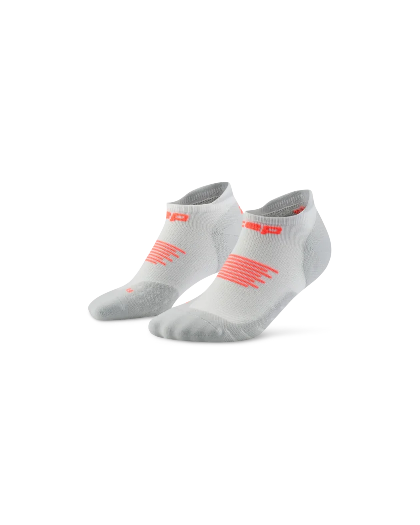 CEP Core run Compression Socks No Show Mid Cushion-GREY -L 3